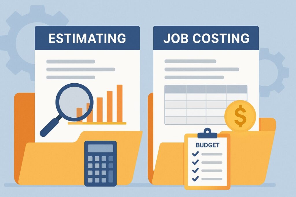 Estimating vs. Job Costing: How Budgets Become Profit Controls