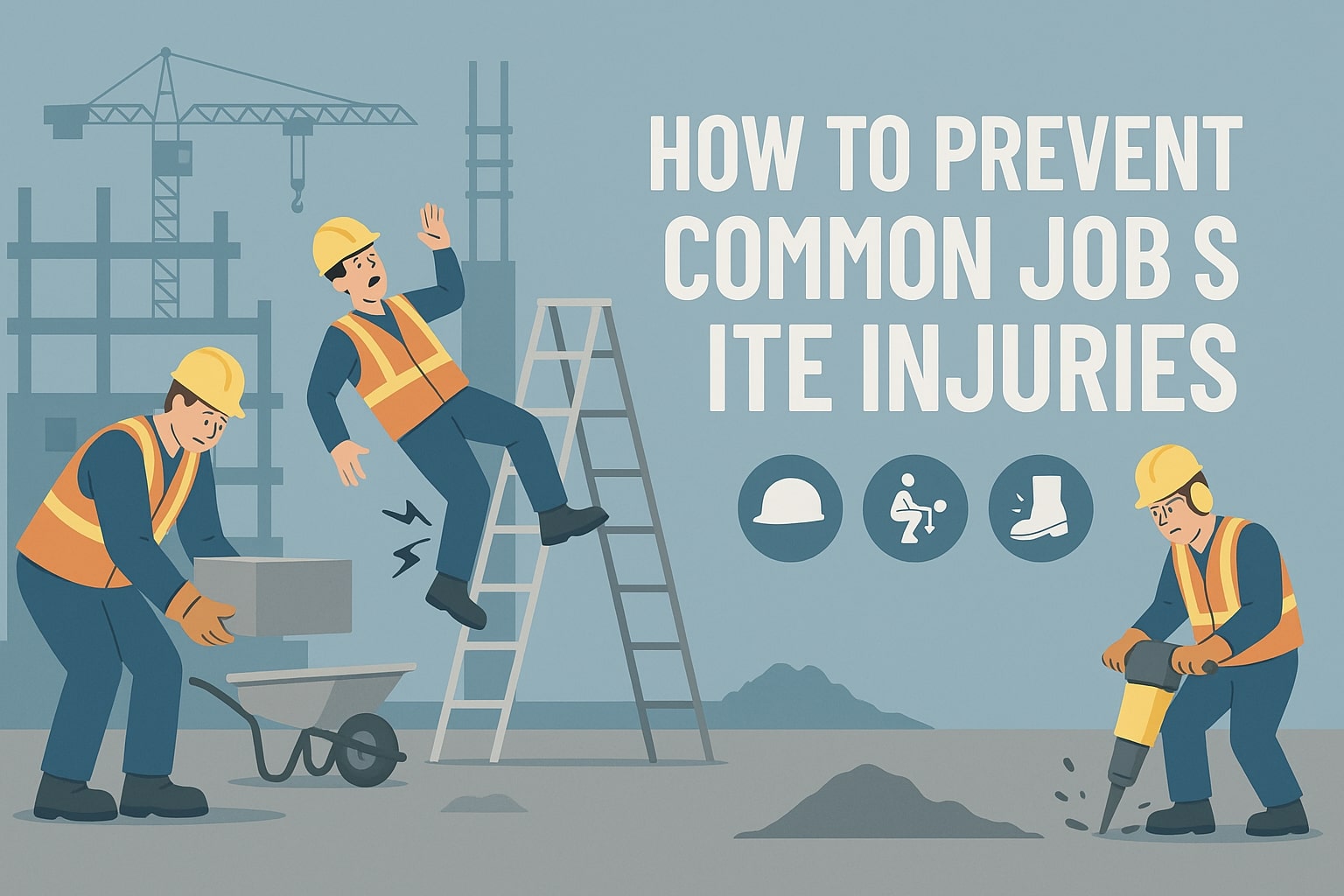 How to Prevent Common Job Site Injuries