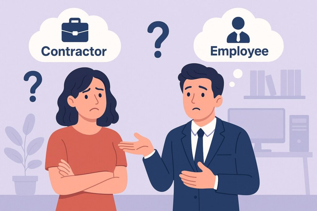 Misunderstanding the Difference Between “Contractor” and “Employee”
