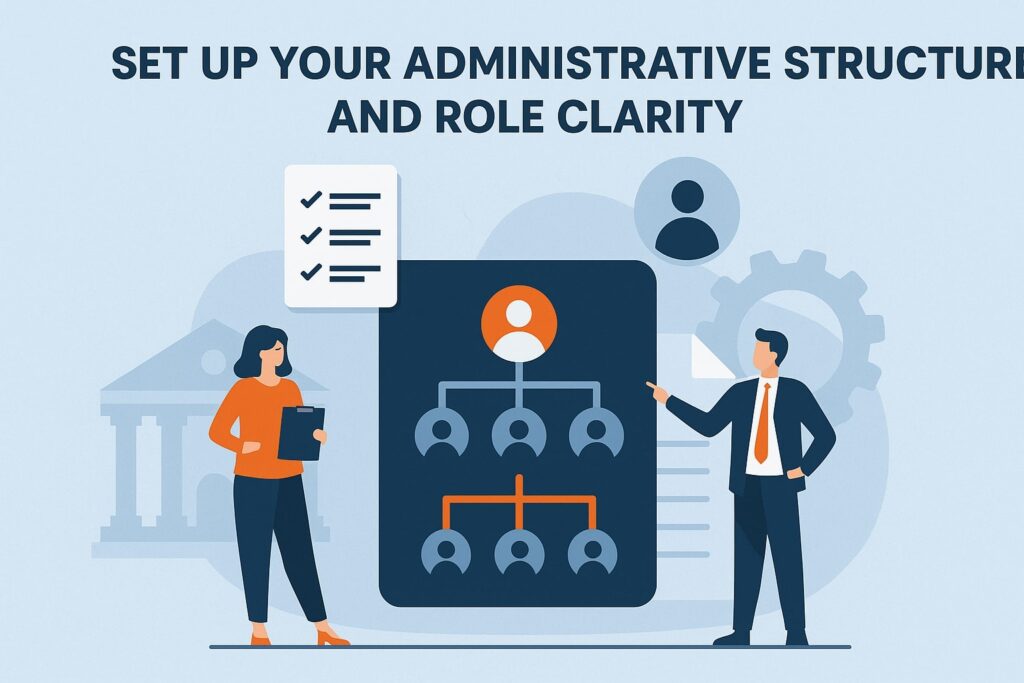 Set Up Your Administrative Structure and Role Clarity