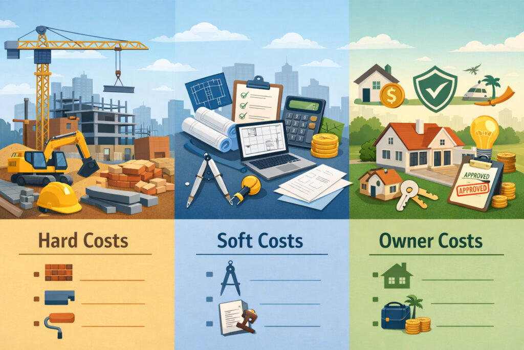 Structure the Construction Budget: Hard Costs, Soft Costs, and Owner Costs