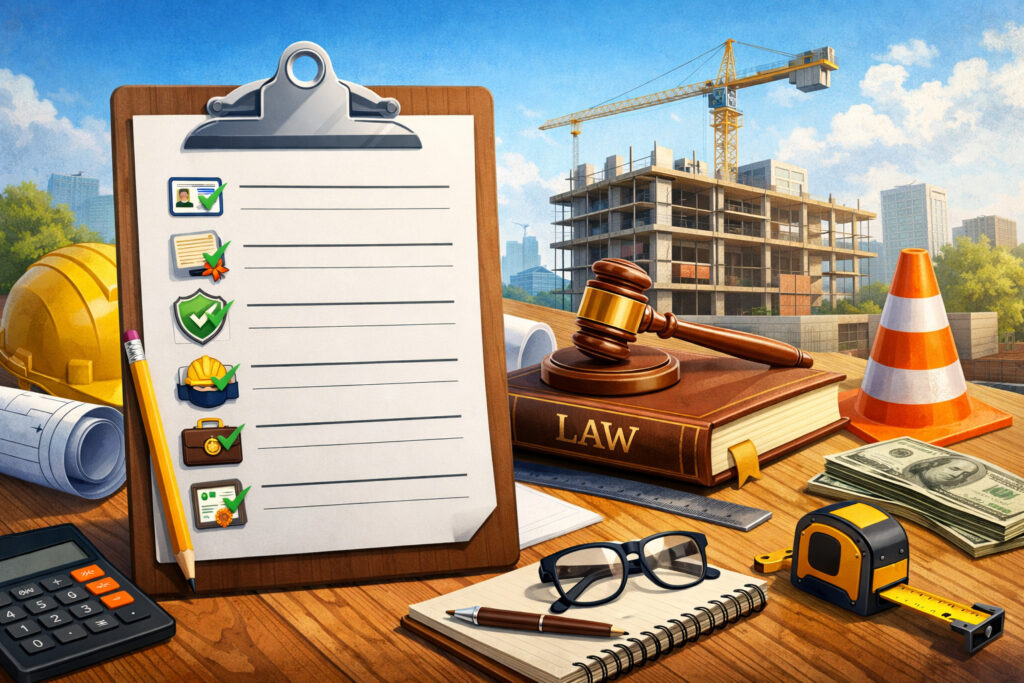 Common Requirements Checklist (Use This Before You Bid)