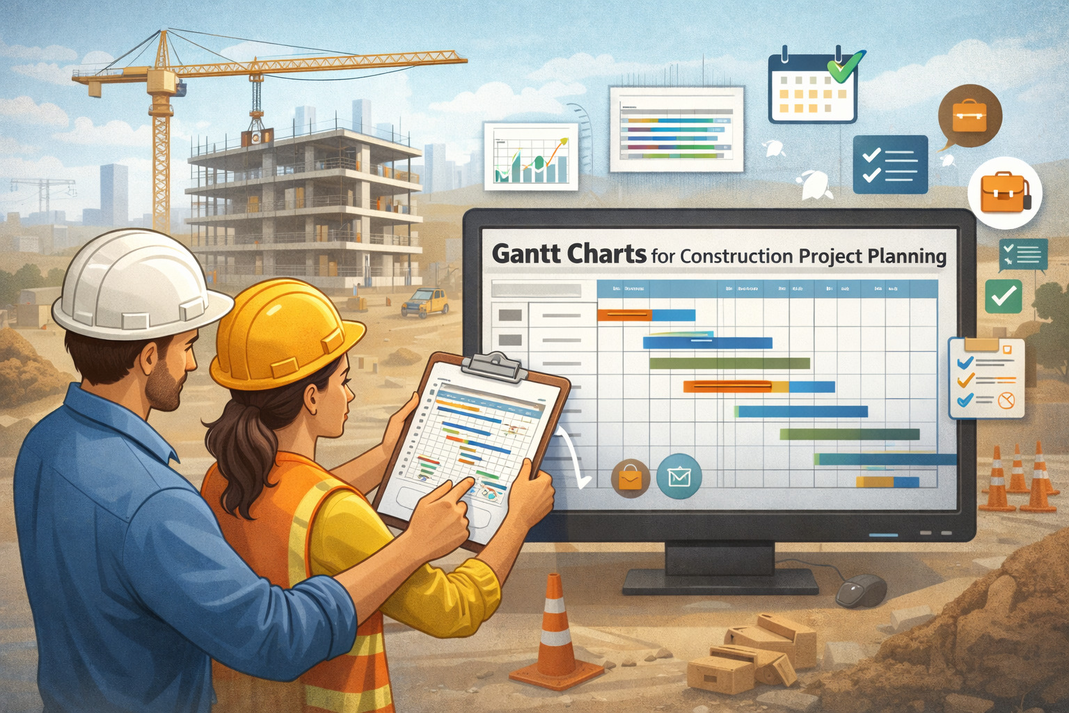Using Gantt Charts for Construction Project Planning (2026 Scheduling Guide)