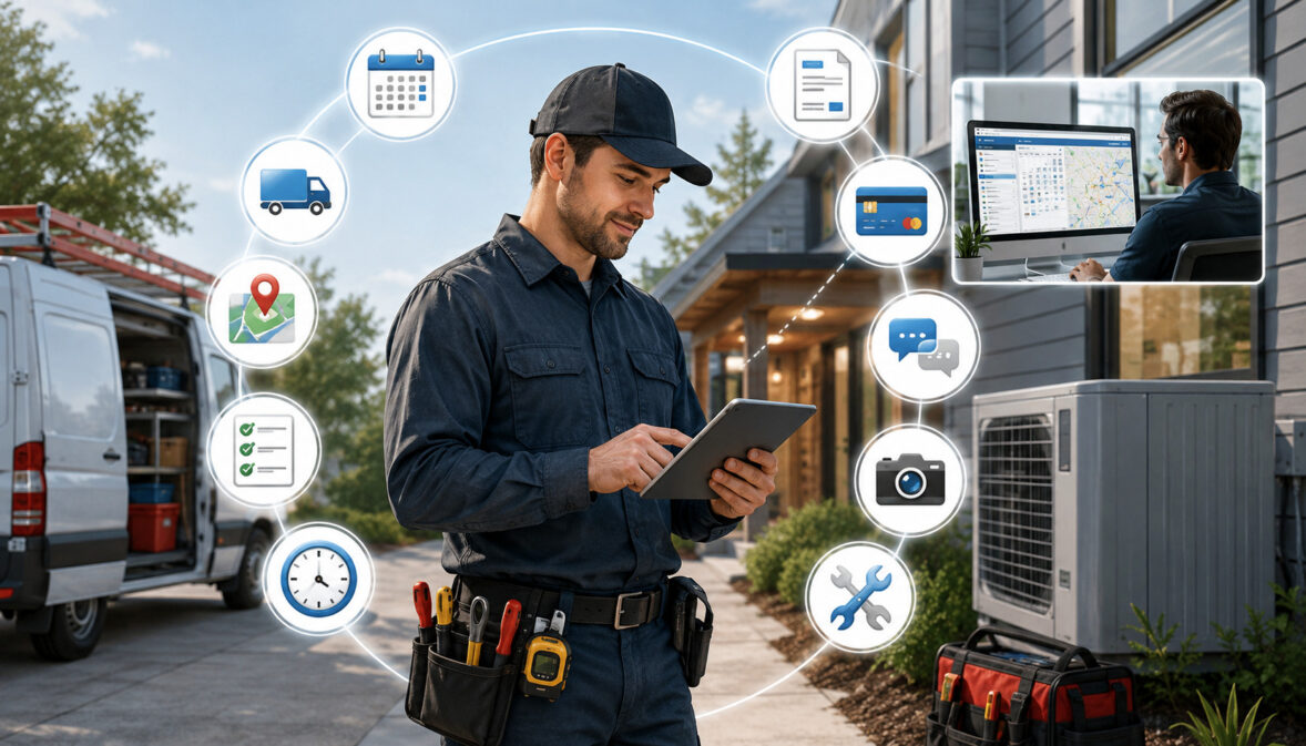 Benefits of Mobile Apps for Field Service Contractors