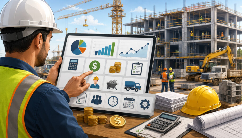Financial and job costing KPIs for contractors