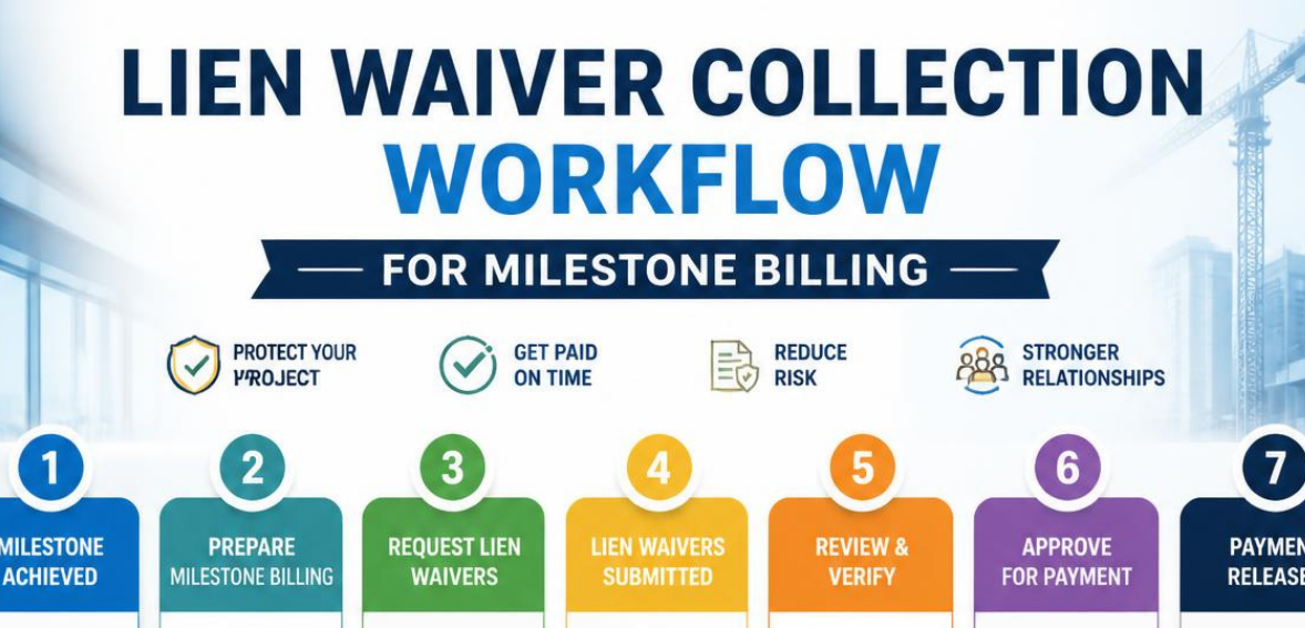 Lien Waiver Collection Workflow for Milestone Billing