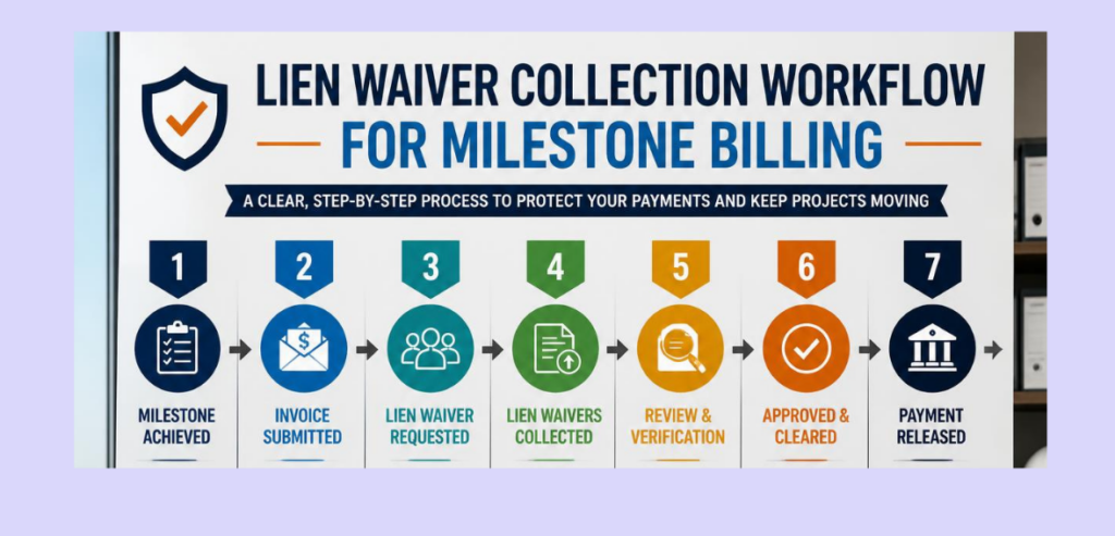 What Is a Lien Waiver Collection Workflow for Milestone Billing