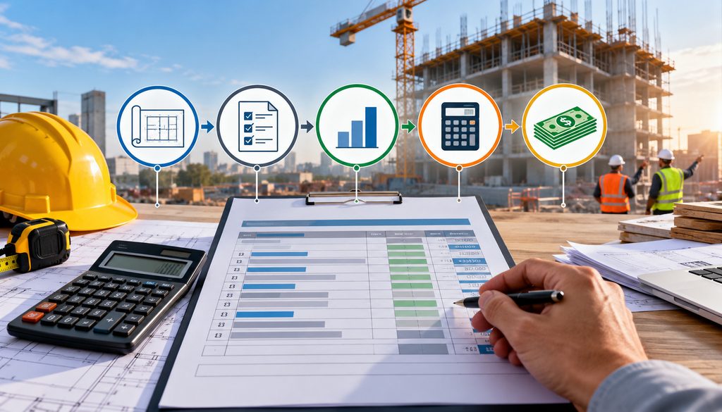 G703 pay application math and construction progress billing illustration